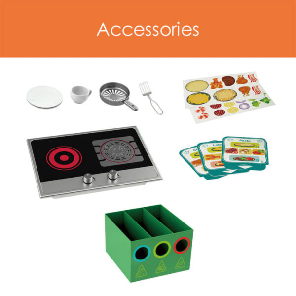 Deluxe Kitchen Playset with Fan Fryer - Image 3