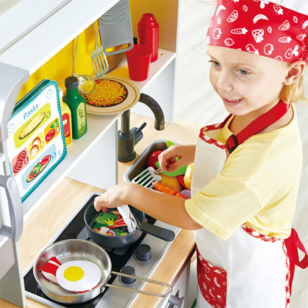 Deluxe Kitchen Playset with Fan Fryer - Image 4