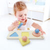 Montessori Mirror Shape Puzzle - Image 3