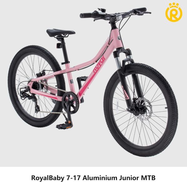 Mountain Bicycle 7-17 Bike Blu 24" - Image 2