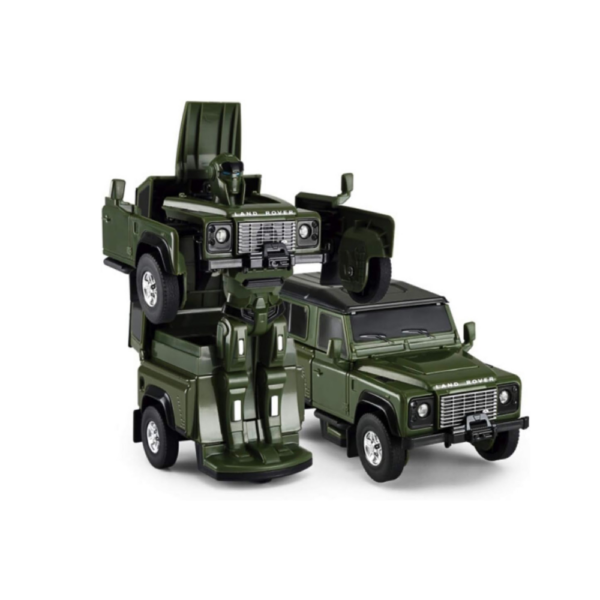Licensed And Authorized Land Rover Defender Transformers 1:32 Scale - Image 2
