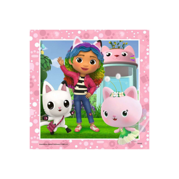 Gabbys Dollhouse 3 x 49 Piece Jigsaw Puzzles - King Jouet