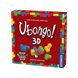 Ubongo 3D - A Kosmos Game - Geometric Puzzle Game With Three-Dimensional Blocks