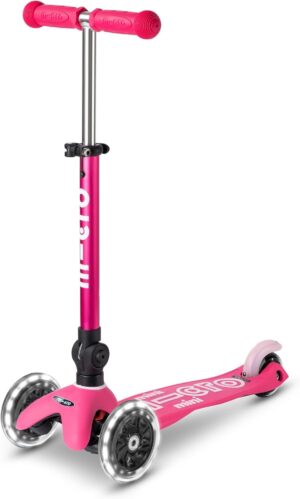 Mini Deluxe Foldable Led Scooter