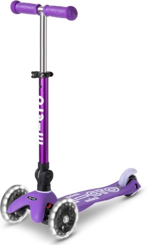 Mini Deluxe Foldable Led Scooter