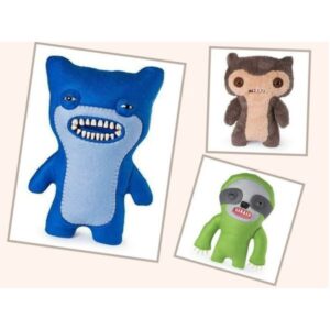 Funny Ugly Monster, 12 Inch Deluxe Plush Creature With Teeth