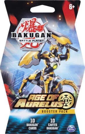 Bakugan, Battle Brawlers Booster Pack, Collectible Trading Cards
