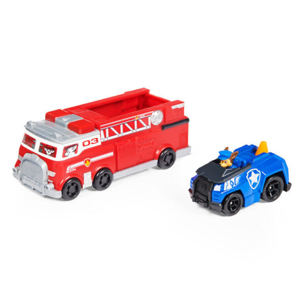 True Metal Firetruck Die-Cast Team Vehicle