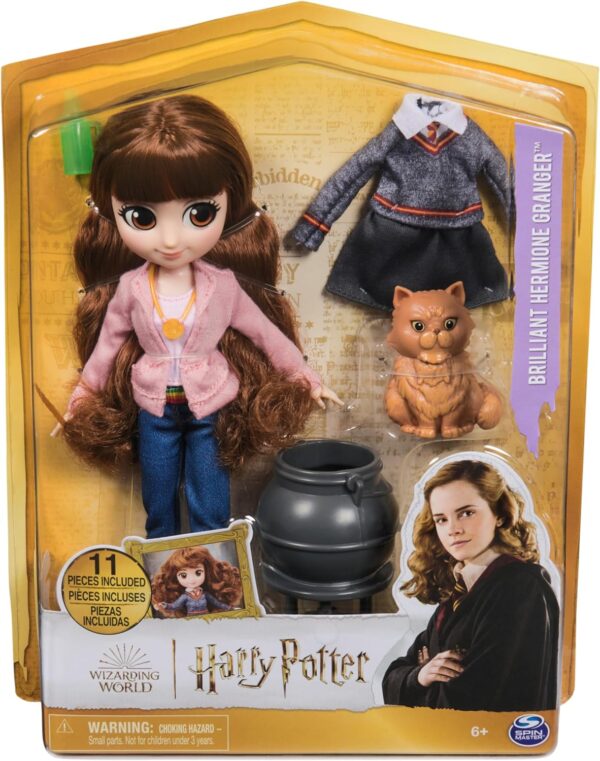 Wizarding World Harry Potter, 8-Inch Brilliant Hermione Granger Doll Gift Set - Image 2