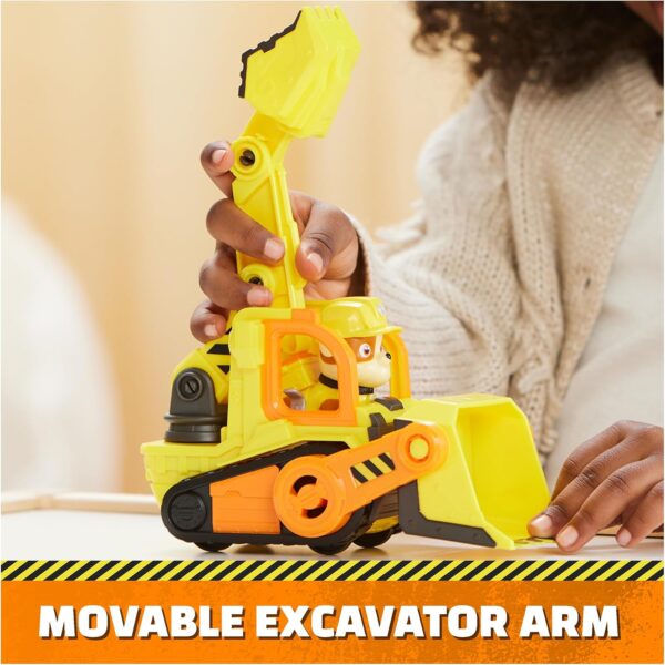 Rubble & Crew, Rubble’s Bulldozer Toy Truck with Movable Parts - Image 3
