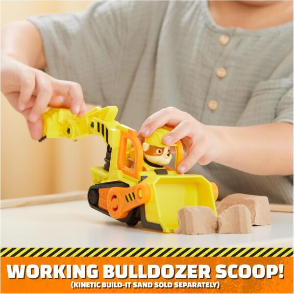 Rubble & Crew, Rubble’s Bulldozer Toy Truck with Movable Parts - Image 4