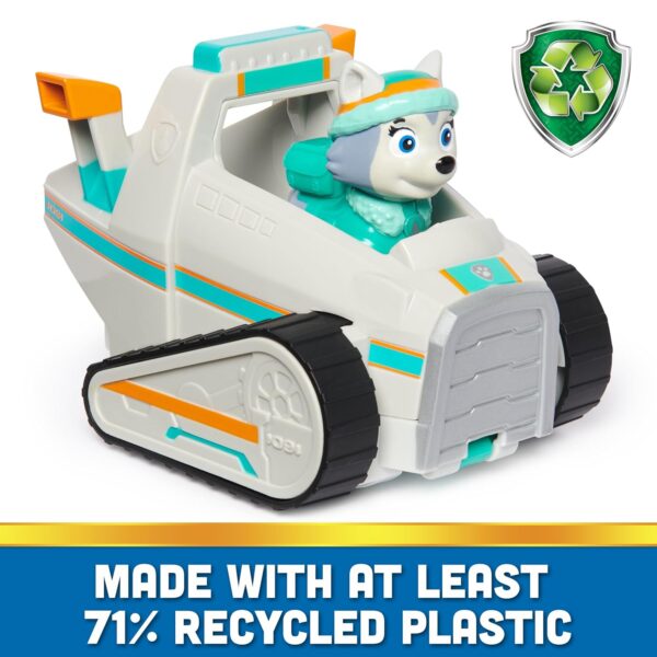 Paw Patrol, Everest Snow Plow Vehicle, Everest Vehicle and Figure - Image 3