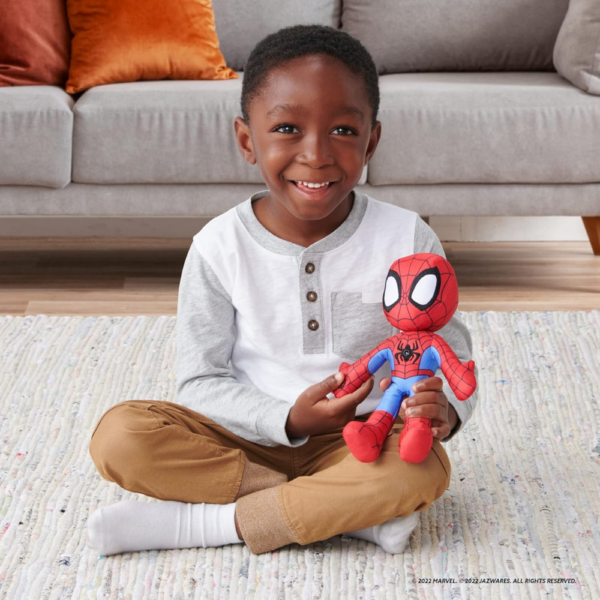 Marvel Spidey and His Amazing Friends Web Flash Spidey Plush - 9-Inch - Image 3