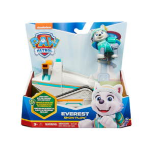 Paw Patrol, Everest Snow Plow Vehicle, Everest Vehicle and Figure