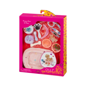 Our Generation - Pet Bed & Accessories for 18" Dolls