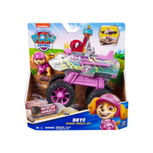 Paw Patrol – Pack Figure Skye Rescue Wheels + Transformable Jet
