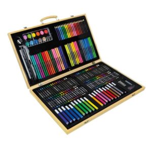 Wooden Drawing Case 180-Pieces