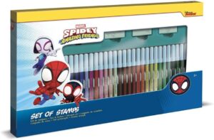 Set of 36 Spiky and His Amazon Friends Markers