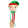 11" Santa Elf & Polar Bear Indoor Christmas Décor - Image 2
