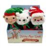 11" Santa Elf & Polar Bear Indoor Christmas Décor