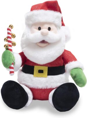 Jingling Santa  Singing Santa Claus Christmas Plush Toy