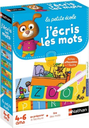 J'écris les mots