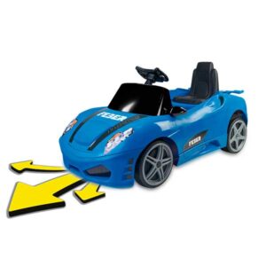 2-in-1 Hybrid 12V & Pedal Car