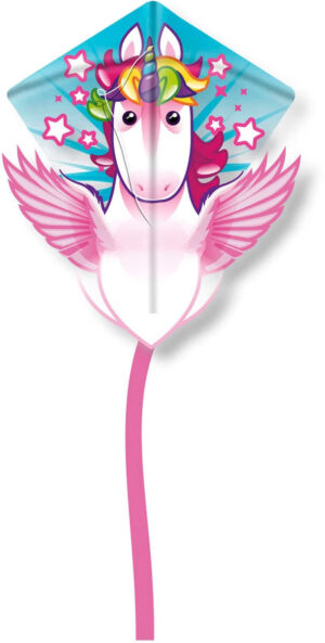 Kites Ready 2 Fly - Pop-Up Nylon Kite Unicorn