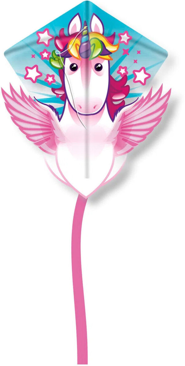 Kites Ready 2 Fly - Pop-Up Nylon Kite Unicorn