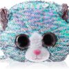 Blue Cat Sequin Wristlet Purse