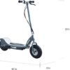 E300 Electric Scooter - Matte Gray - Image 3