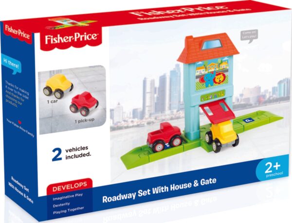 Roadway Set with House & Gate - Image 2