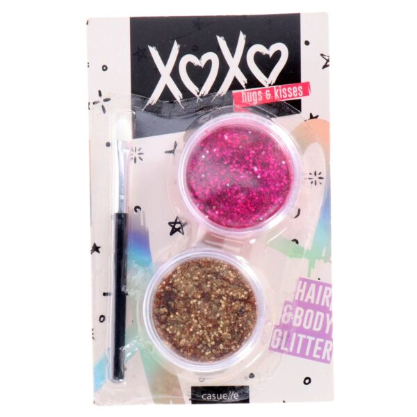 Casuelle XoXo Hair Glitter Set