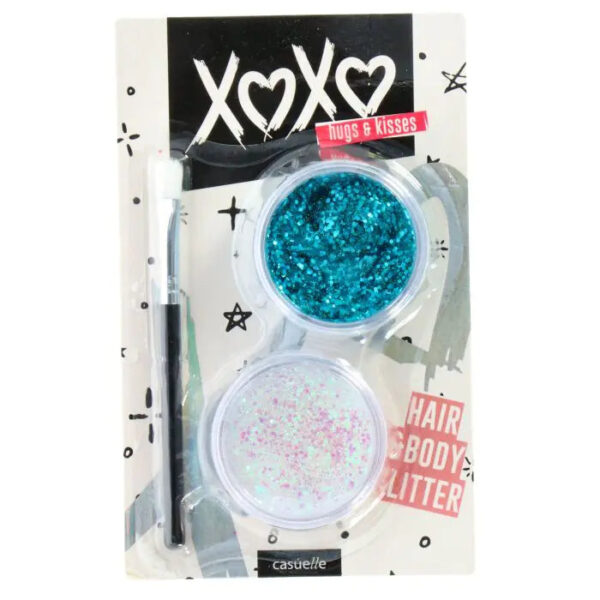 Casuelle XoXo Hair Glitter Set - Image 2