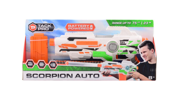 Scorpion Auto with 20 Round Clip & 20 Darts