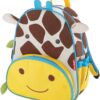 Giraffa Blue Backpack With Yellow