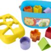 Stacking Toy Baby's First Blocks Set Of 10 Shapes For Sorting Play For Infants - Image 3
