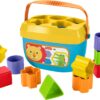 Stacking Toy Baby's First Blocks Set Of 10 Shapes For Sorting Play For Infants