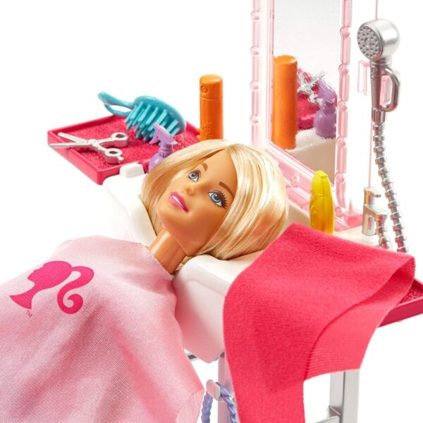 Barbie Salon Doll & Accessories Blonde - Image 4