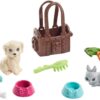 Barbie Loves Pets Doll with Puppy & Bunny Playset - Image 4
