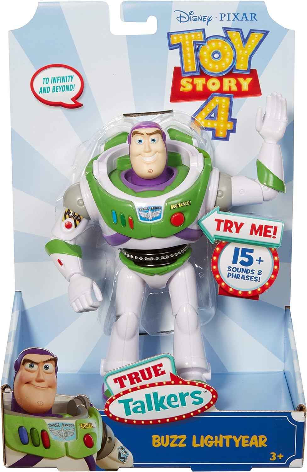 Disney Pixar Toy Story 4 True Talkers Buzz Lightyear