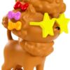 Barbie Extra Doll And Accessories with Afro-Puffs In Shaggy Rainbow Coat - Image 4