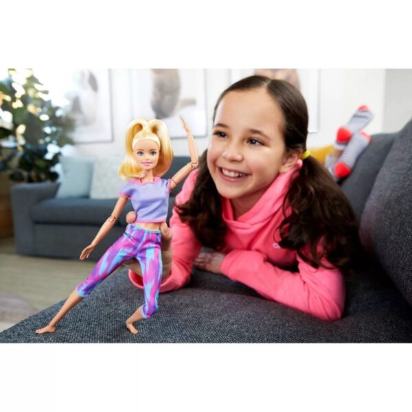 Barbie Made To Move Doll Pink Dye Pants - Image 3