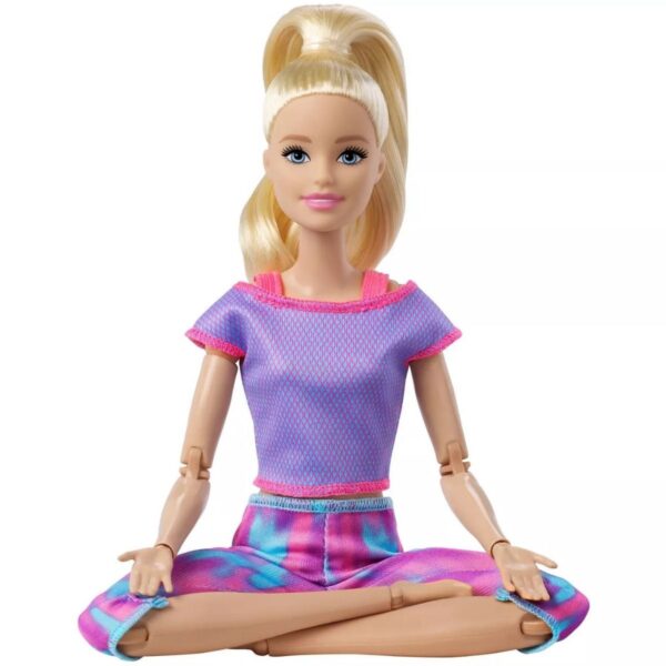 Barbie Made To Move Doll Pink Dye Pants - Image 4