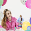Barbie Extra Doll In Blue Ruffled Jacket with Pet Crocodile - Image 3
