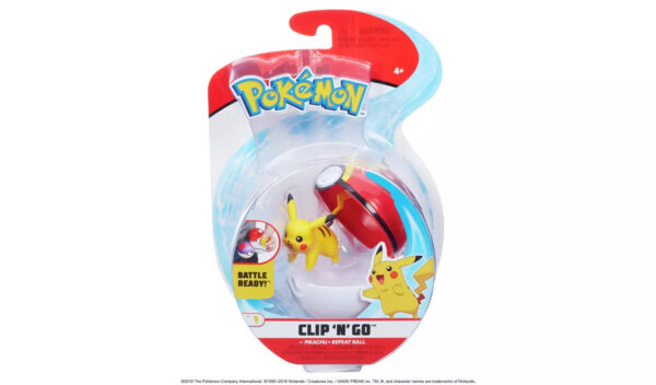 Clip 'N' Go Battle Figure and Poké Ball - Image 2