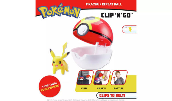 Clip 'N' Go Battle Figure and Poké Ball - Image 3