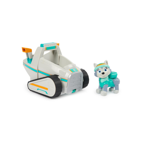 Paw Patrol, Everest Snow Plow Vehicle, Everest Vehicle and Figure - Image 2