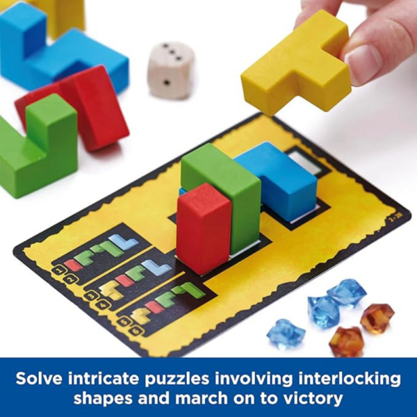 Ubongo 3D - A Kosmos Game - Geometric Puzzle Game With Three-Dimensional Blocks - Image 3