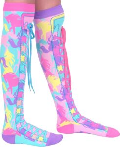 Rainbow Unicorn Knee High Socks